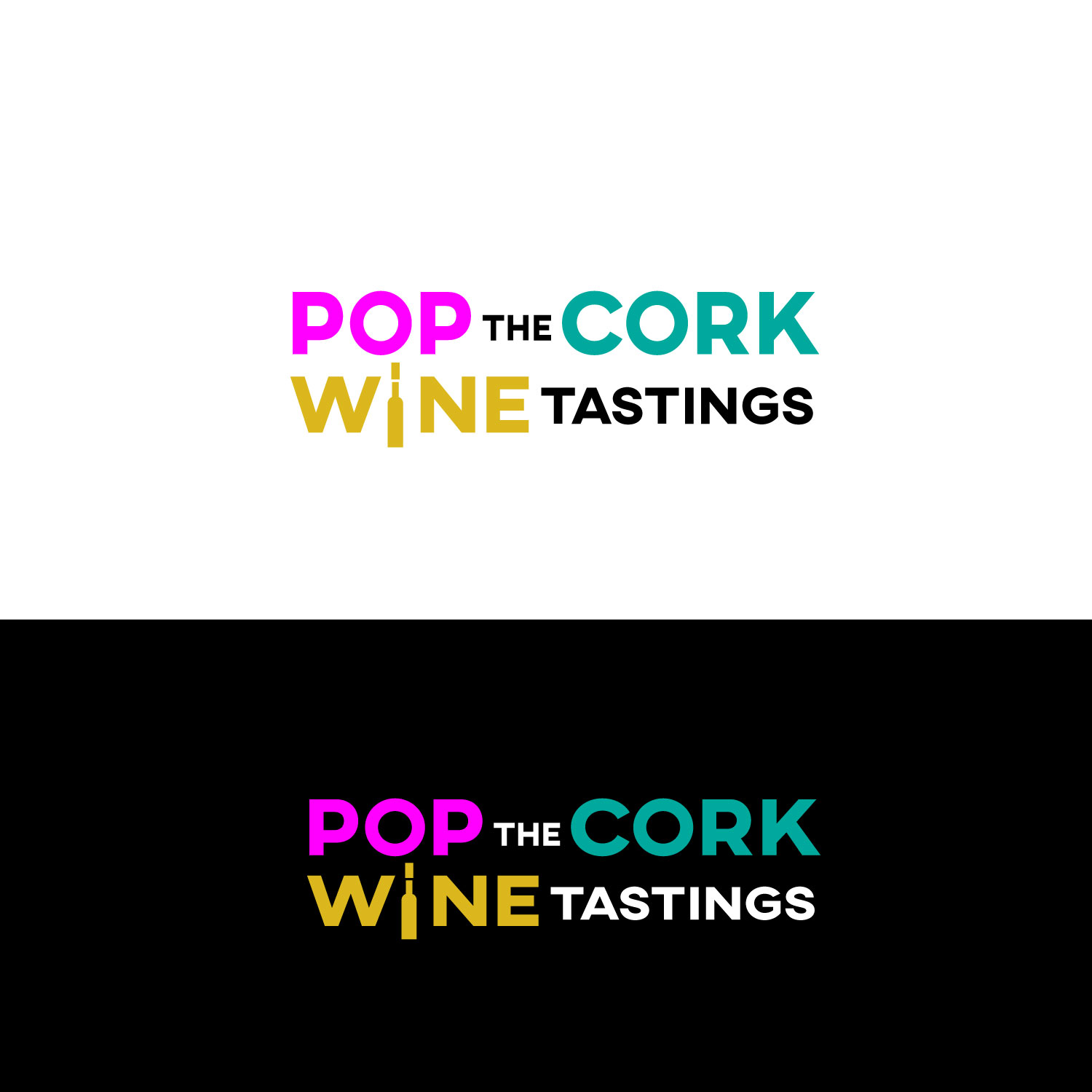 Logo Design by Art_lv for Pop The Cork Wine Tastings | Design #33282694