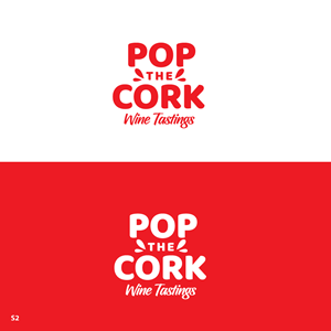 Logo Design by Sujit Banerjee for Pop The Cork Wine Tastings | Design: #33249080