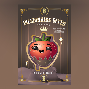 Can you design a bag for freeze dried chocolate strawberries?