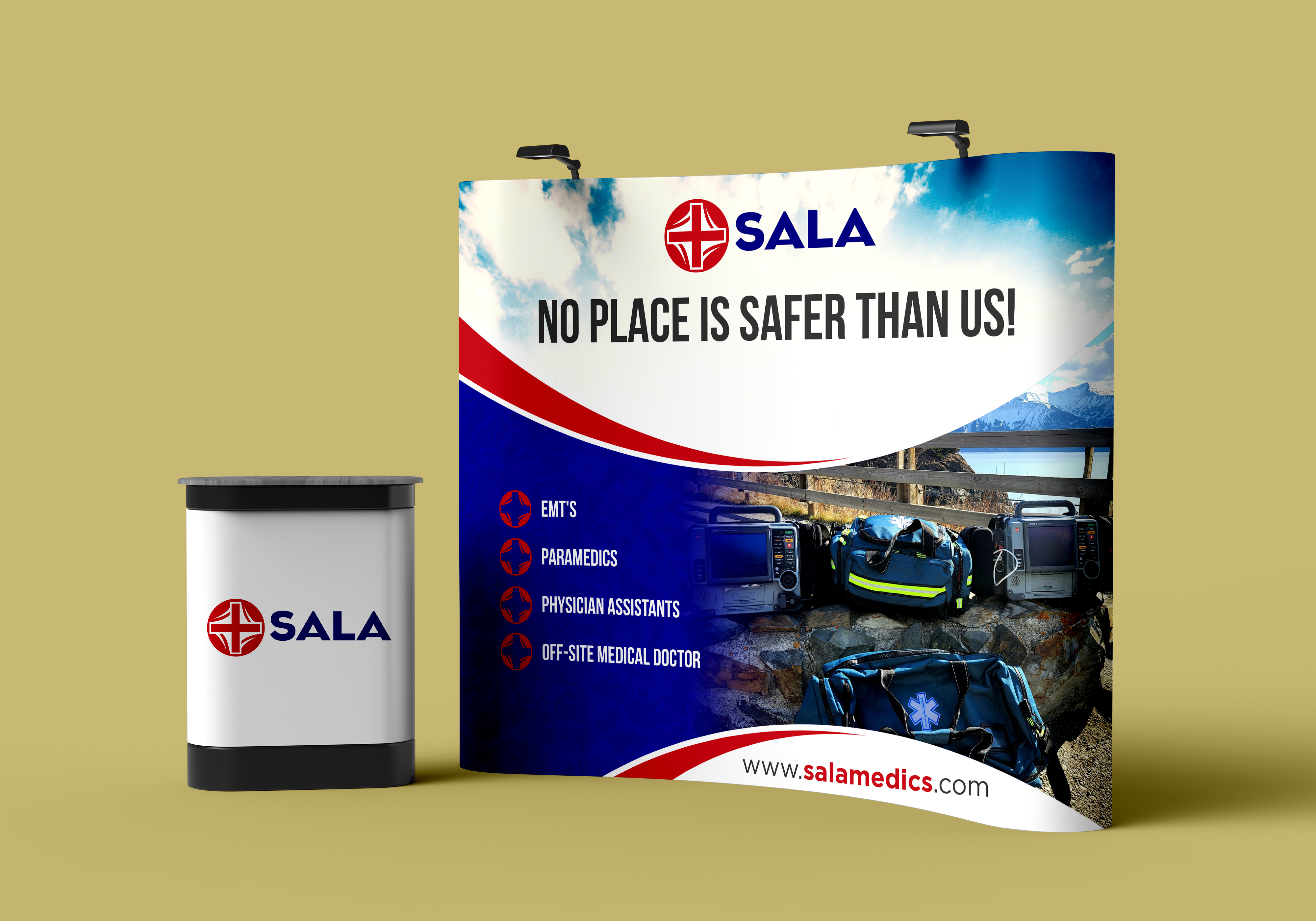 Diseño de Stand de Feria por Sun Creative para este proyecto | Diseño #33245357