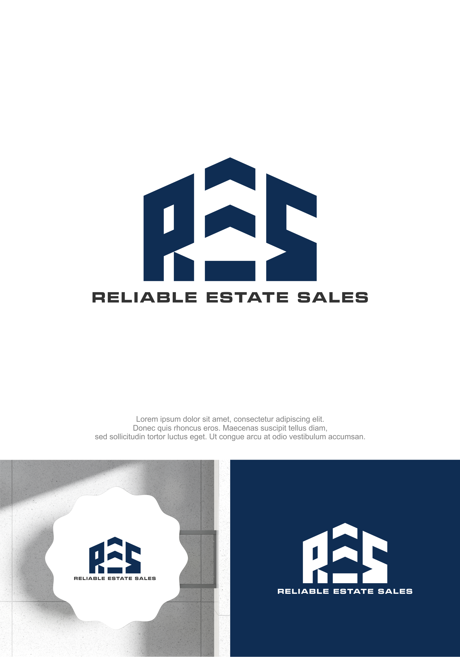 Logo Design by M.Syaiful Huda for Reliable Estate Sales | Design #33267019