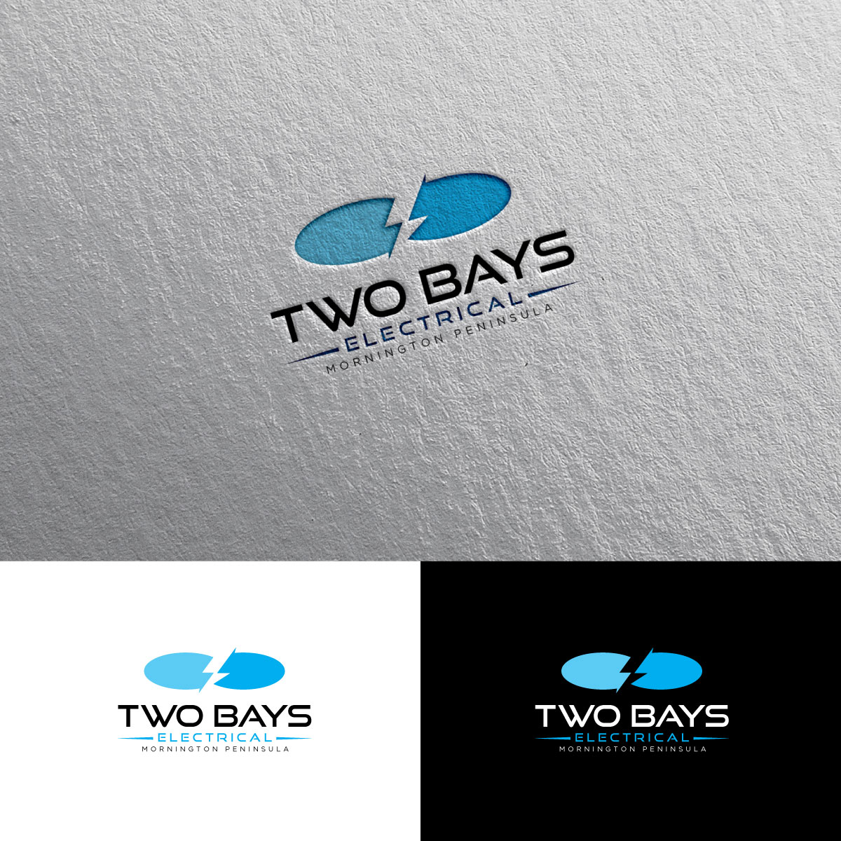 Logo Design by chris Ray for Two bays electrical | Design #33248907