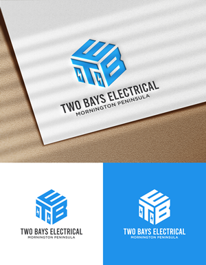 Logo Design by loveqis for Two bays electrical | Design: #33249004