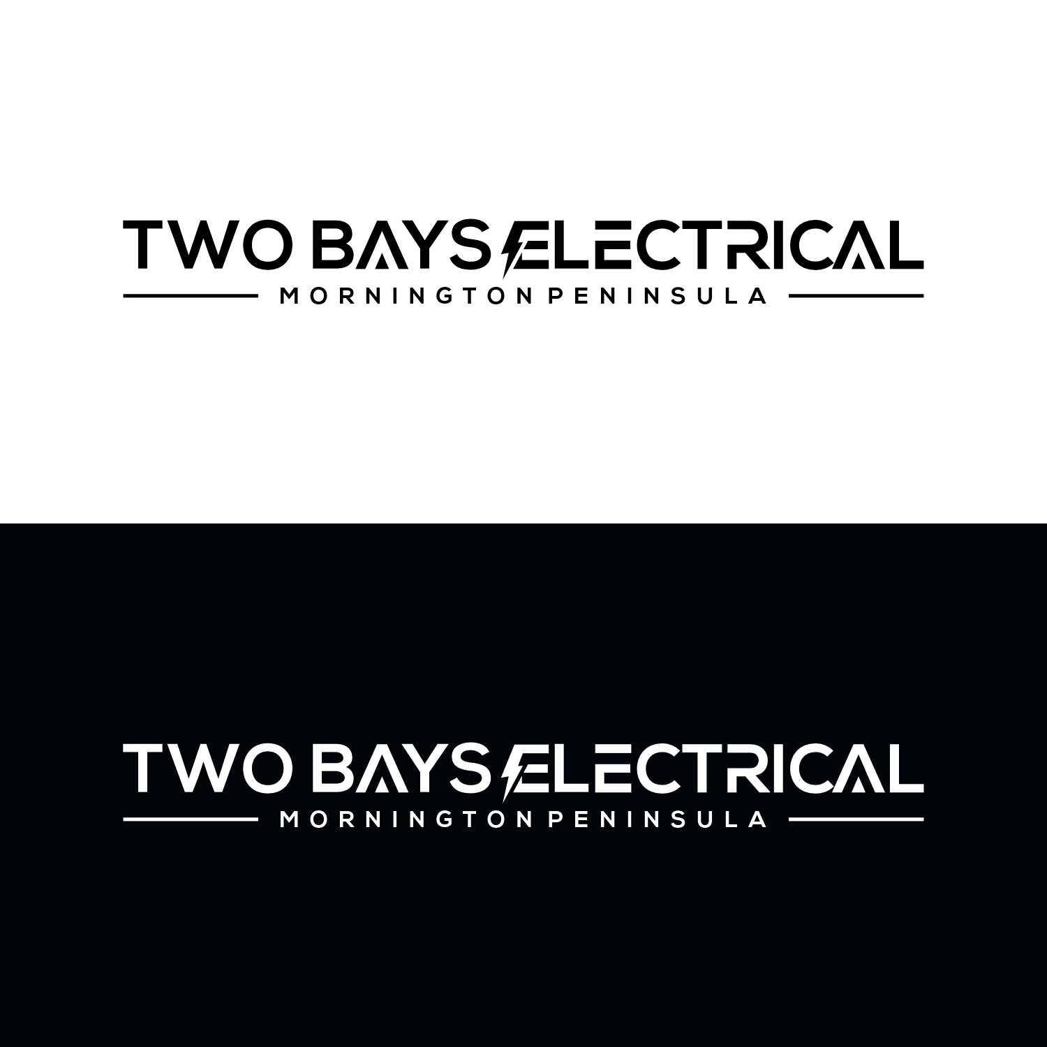 Logo Design by cah awu for Two bays electrical | Design #33249367