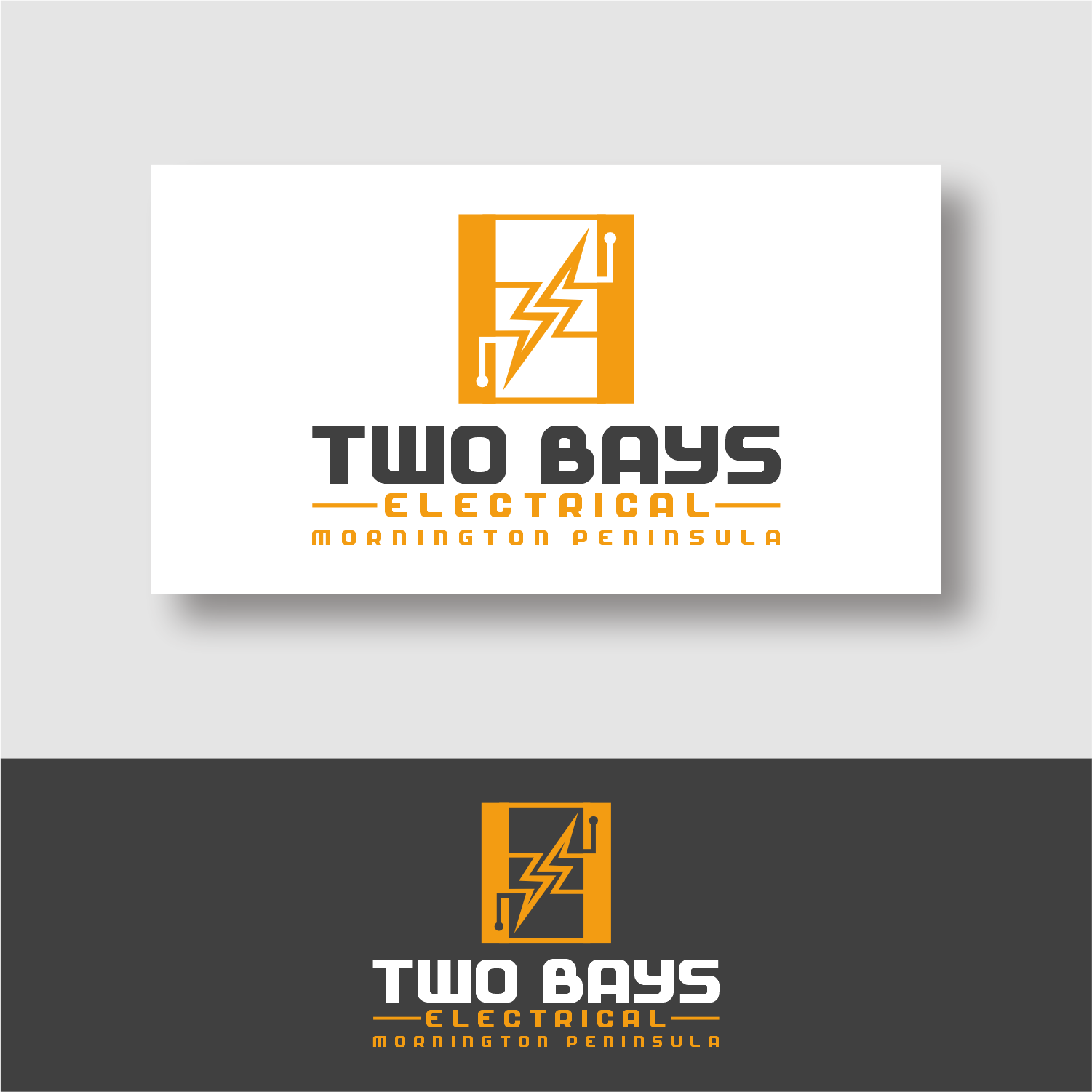 Logo Design by ganesaputu for Two bays electrical | Design #33249489