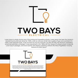 Logo Design by diego costa for Two bays electrical | Design: #33253290