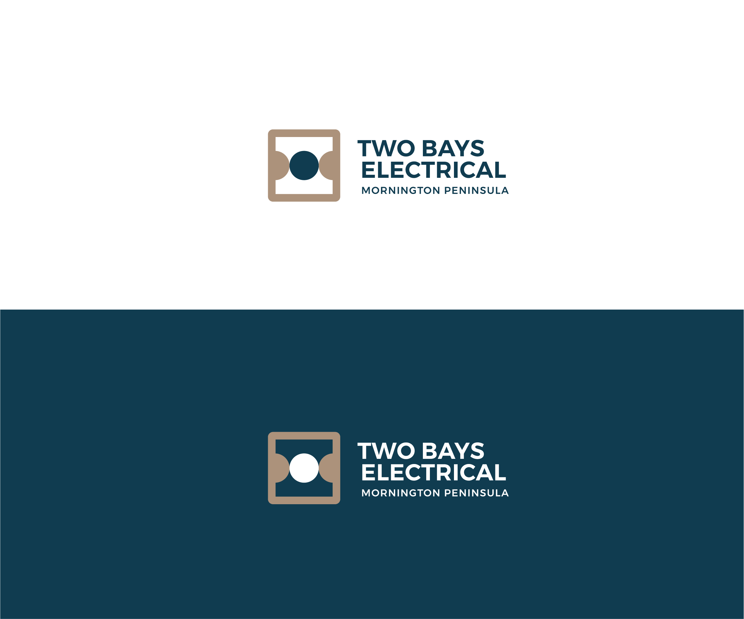 Logo Design by Drawing Room for Two bays electrical | Design #33252521