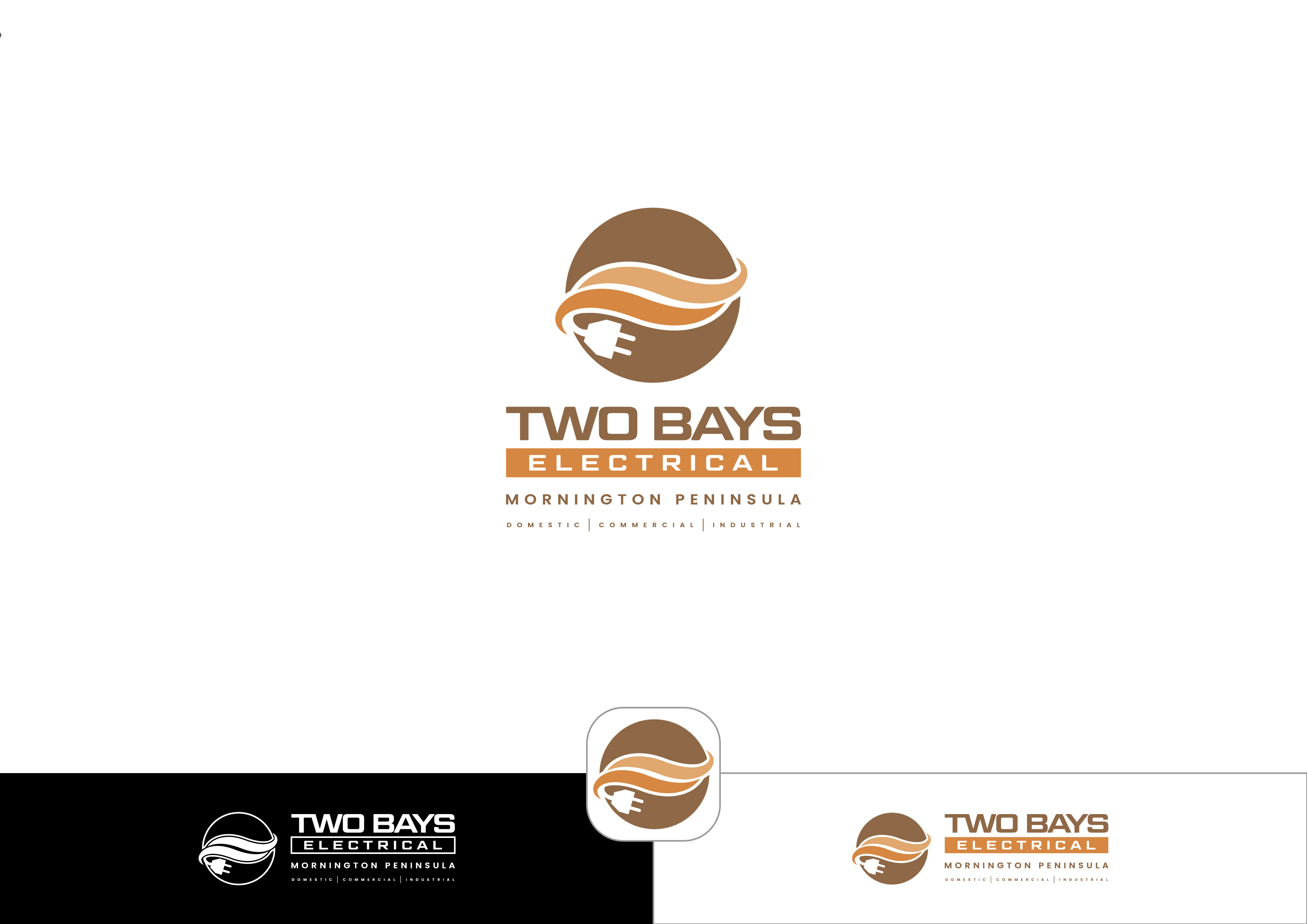 Logo-Design von ~idiaz~ für Two bays electrical | Design #33254147
