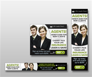 Banner Ad Design by Laurra for iLeads.com | Design: #3130747