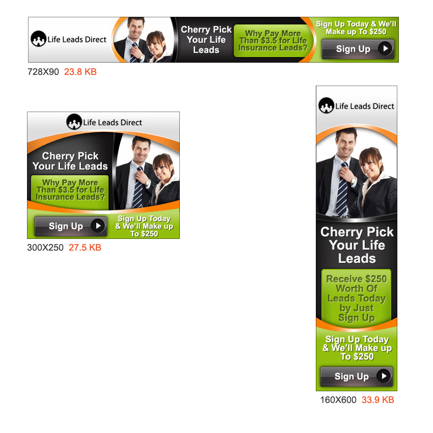 Banner Ad Design by DesignXyz for iLeads.com | Design #3152356