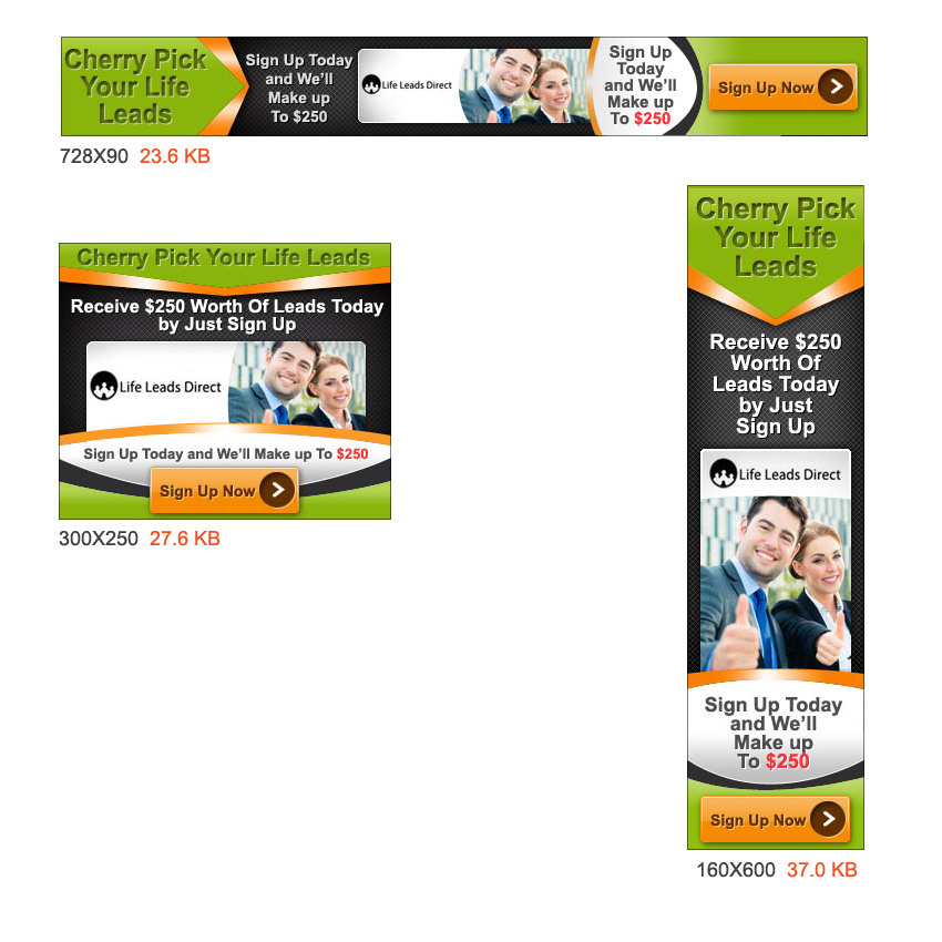 Banner Ad Design by DesignXyz for iLeads.com | Design #3158750