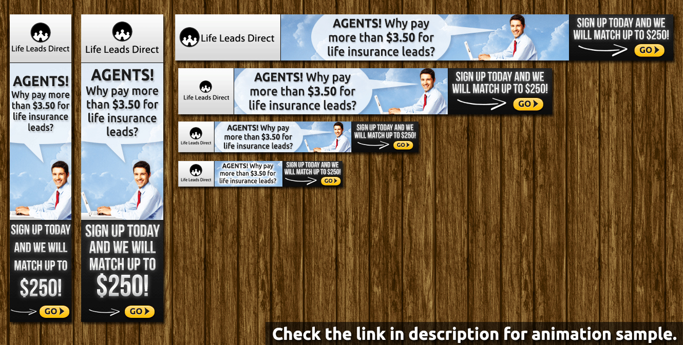 Banner Ad Design by Levardos for iLeads.com | Design #3140080