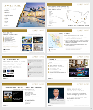 PowerPoint Design by pb for Luxury Home Magazine | Design: #33257853