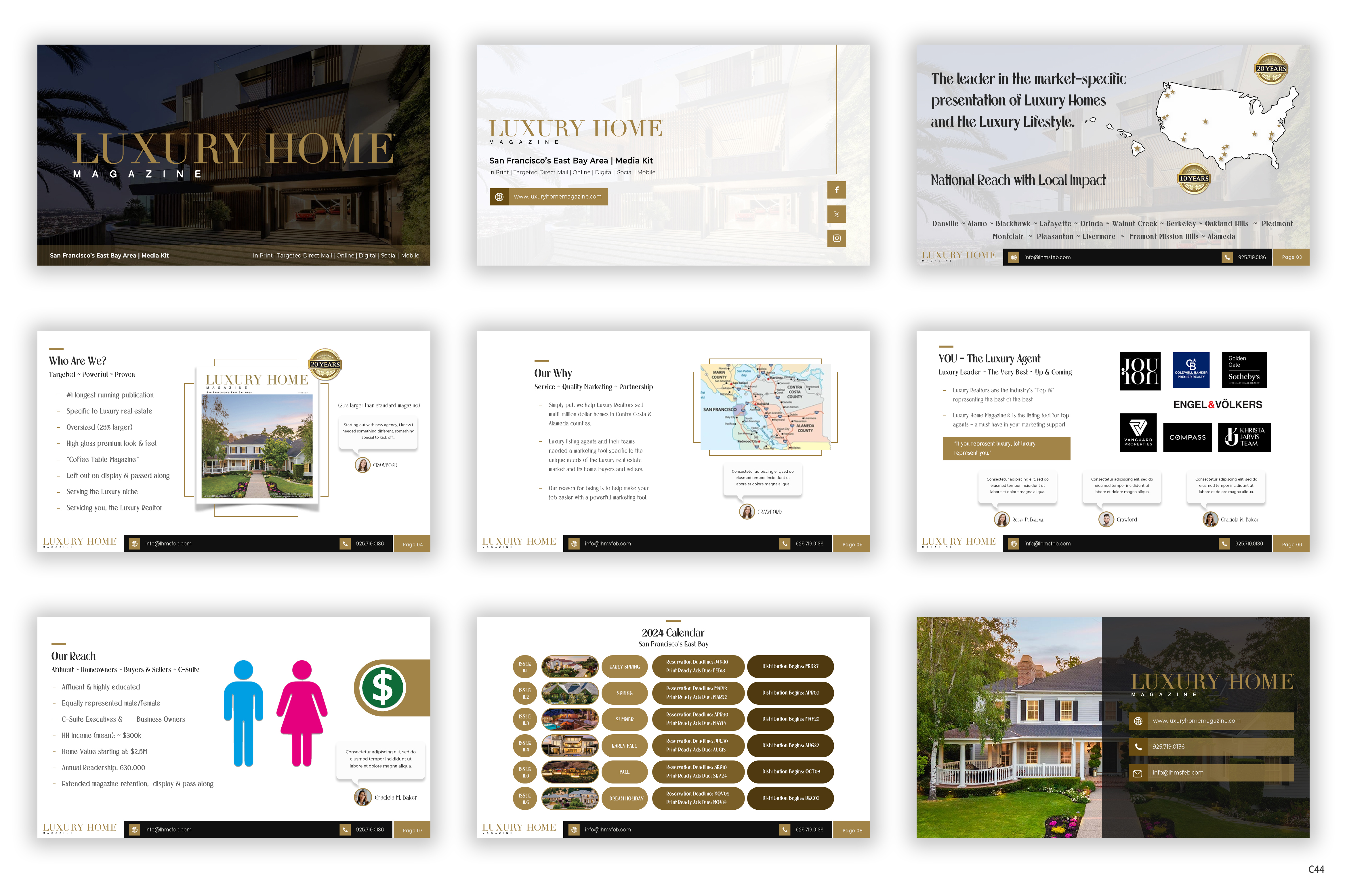 Design de PowerPoint par pb pour Luxury Home Magazine | Design #33257854