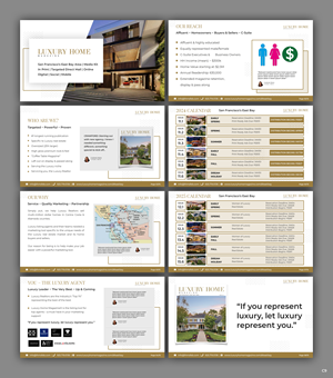 PowerPoint Design by pb for Luxury Home Magazine | Design: #33257858
