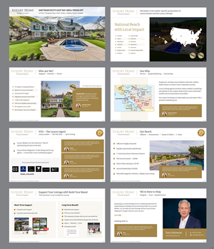 PowerPoint Design by pb for Luxury Home Magazine | Design: #33257866