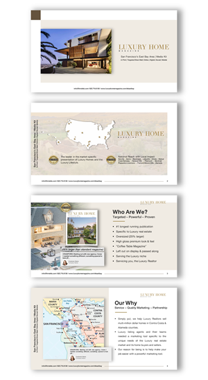 PowerPoint Design by joseborgesbarboza 2 for Luxury Home Magazine | Design: #33255554