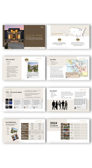 PowerPoint Design by joseborgesbarboza 2 for Luxury Home Magazine | Design: #33261259