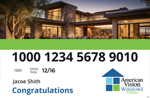 Print Design by pb for American Vision Windows Arizona | Design: #33264594