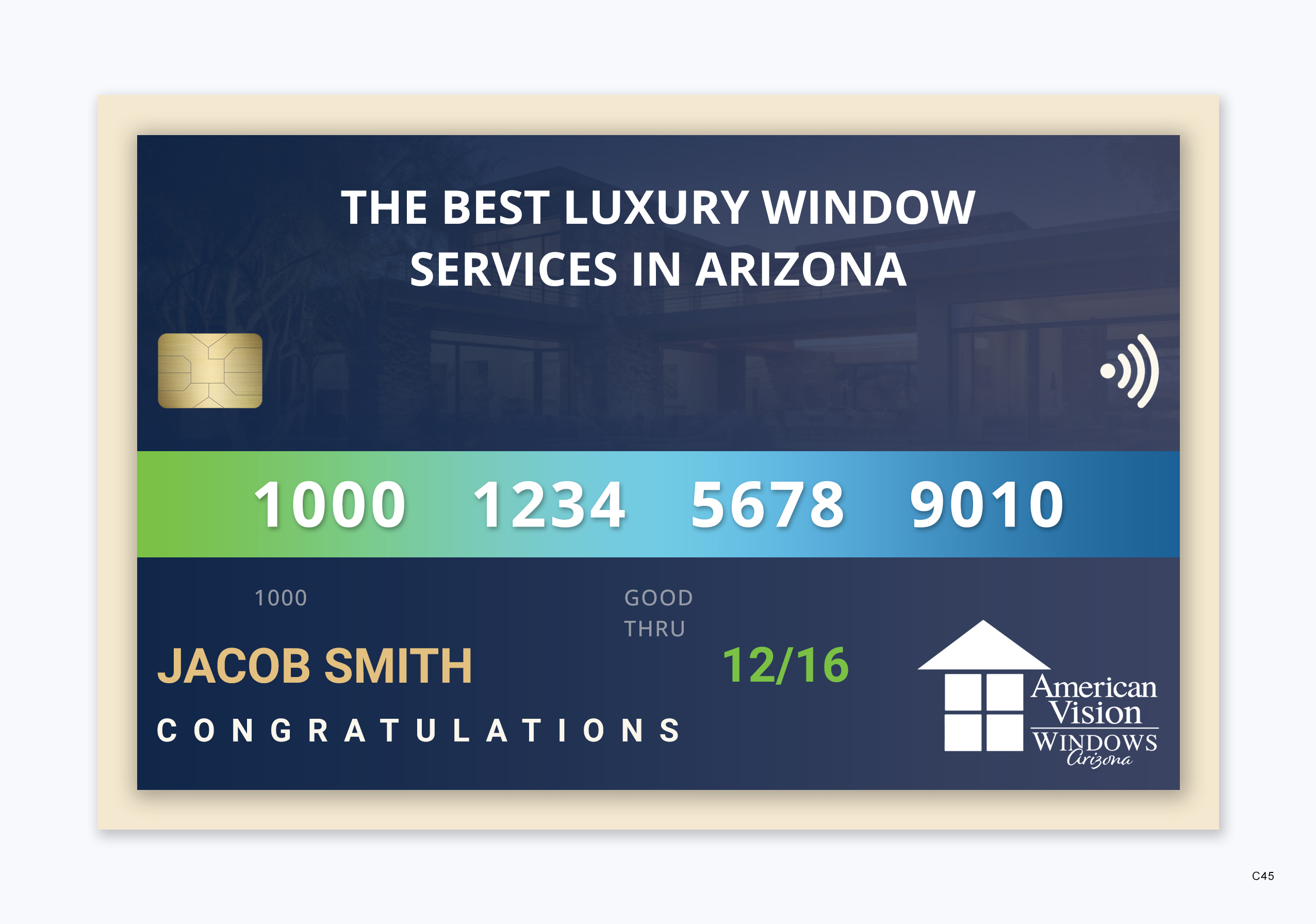 Print Design by pb for American Vision Windows Arizona | Design #33264597