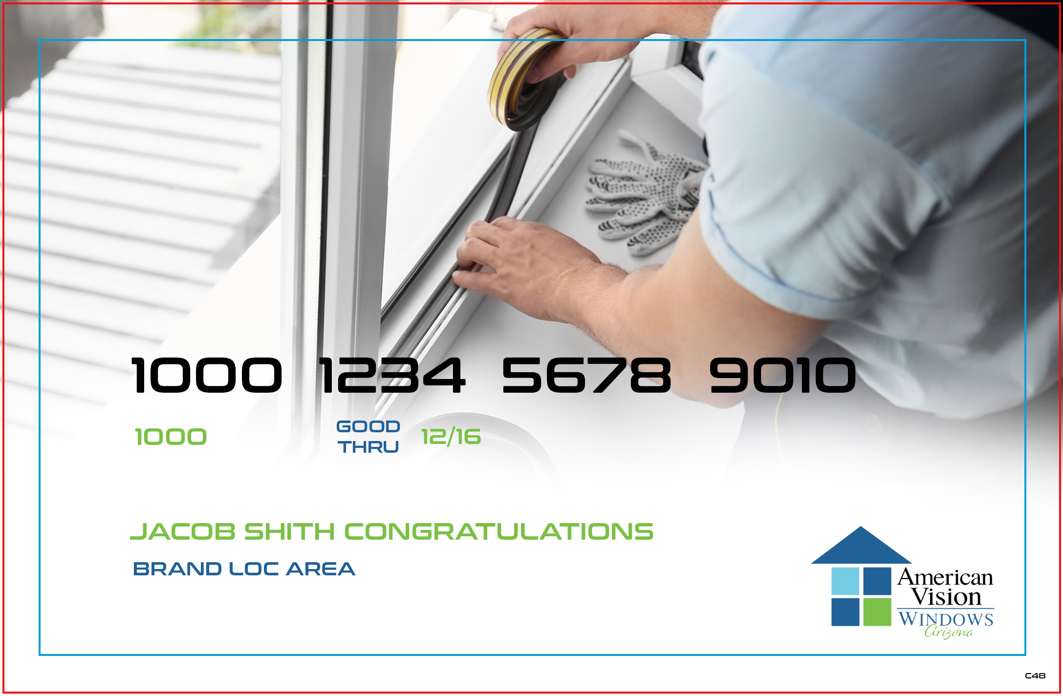 Print Design by pb for American Vision Windows Arizona | Design #33264602