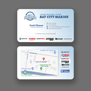 Diseño de Tarjeta por Andrés Sebastián para Bay City Marine | Diseño #33257126