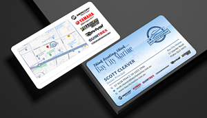 Karten-Design von Sun Moon Graphic Designer für Bay City Marine | Design: #33267550