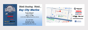 Diseño de Tarjeta por Martin Prihatna para Bay City Marine | Diseño #33264146