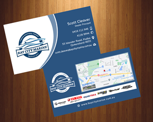 Karten-Design von harmi_199 für Bay City Marine | Design: #33265173