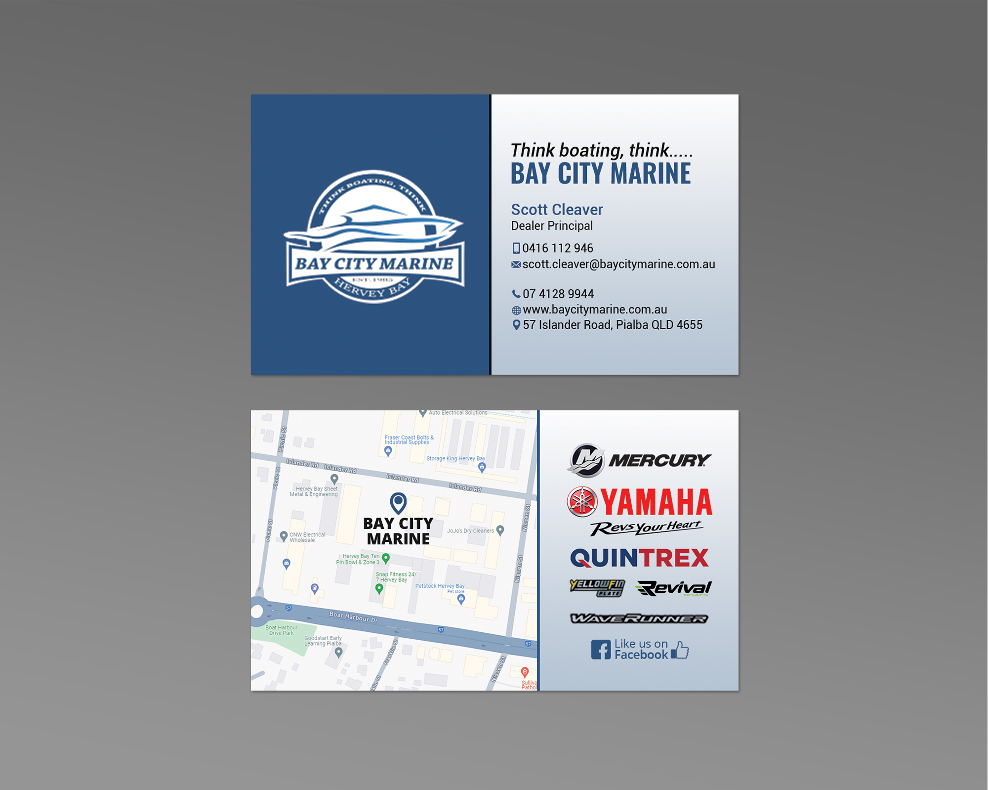 Card Design by Bonna 3 for Bay City Marine | Design #33270822