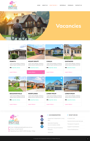 Web Design by pb for this project | Design: #33257767