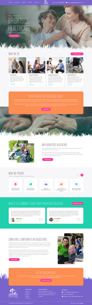 Web Design by creative.bugs for this project | Design: #33280314
