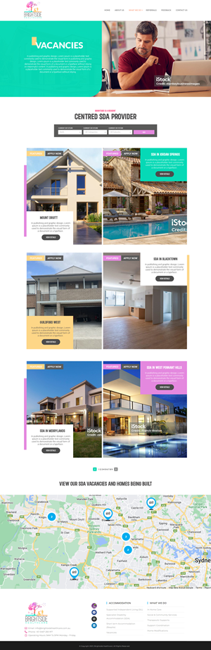Web Design by Dream Logo Design for this project | Design: #33257293