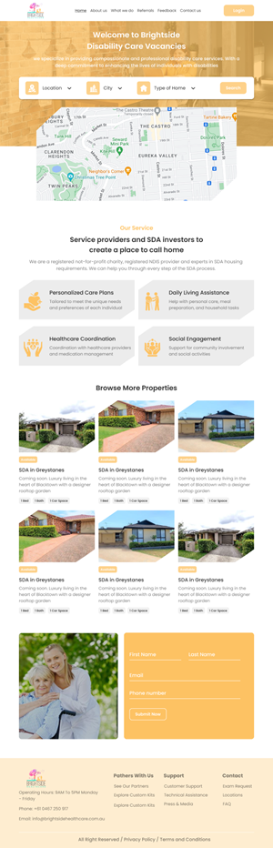 Web Design by Taufik H for this project | Design: #33267583