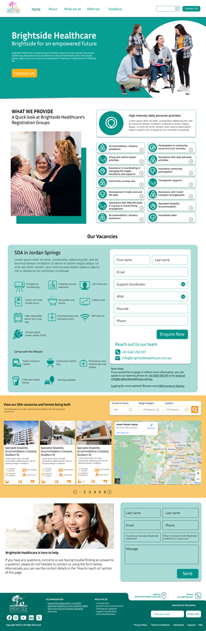 Web Design by Taufik H for this project | Design: #33267619