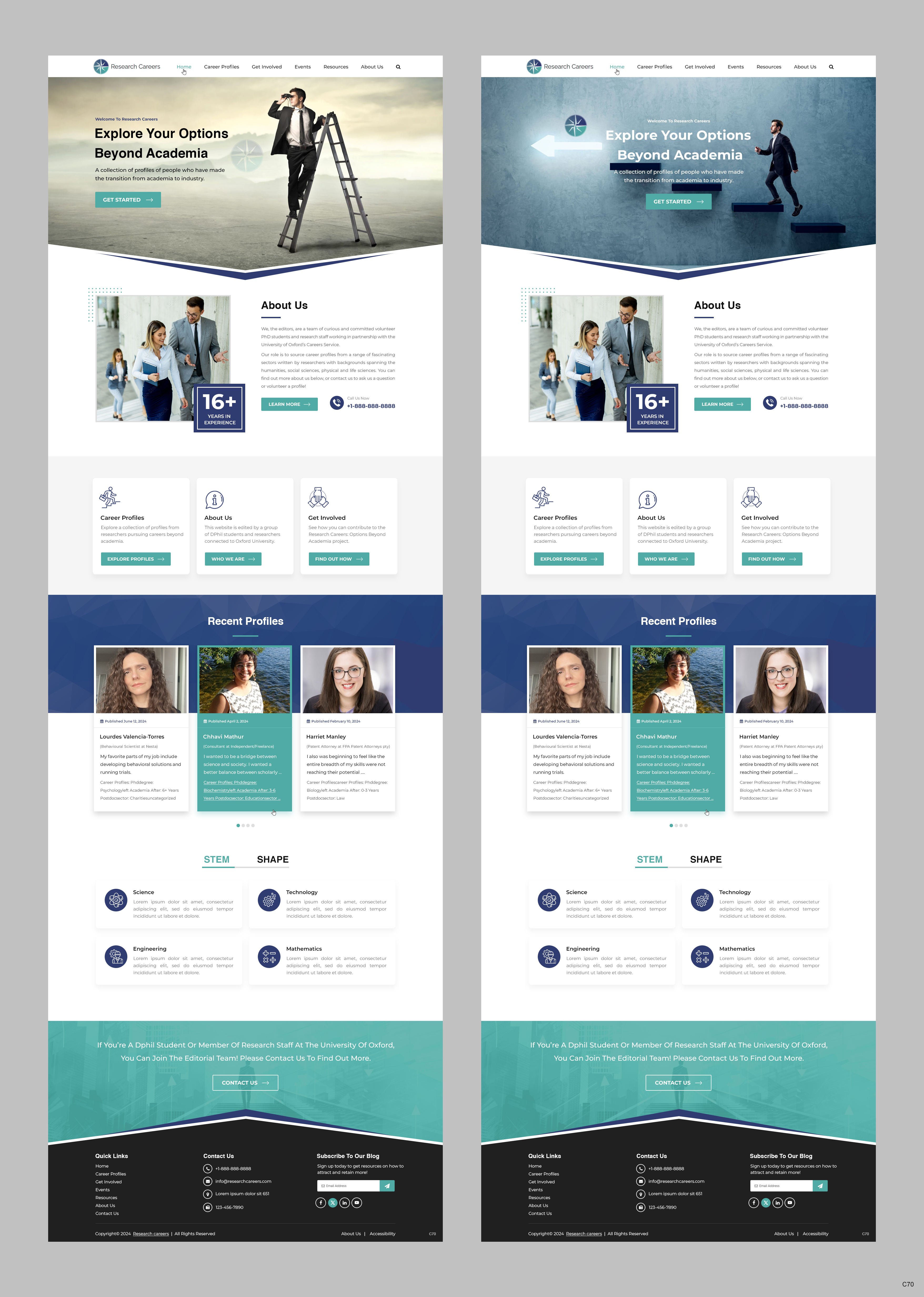 Wordpress Design by pb for this project | Design #33264678