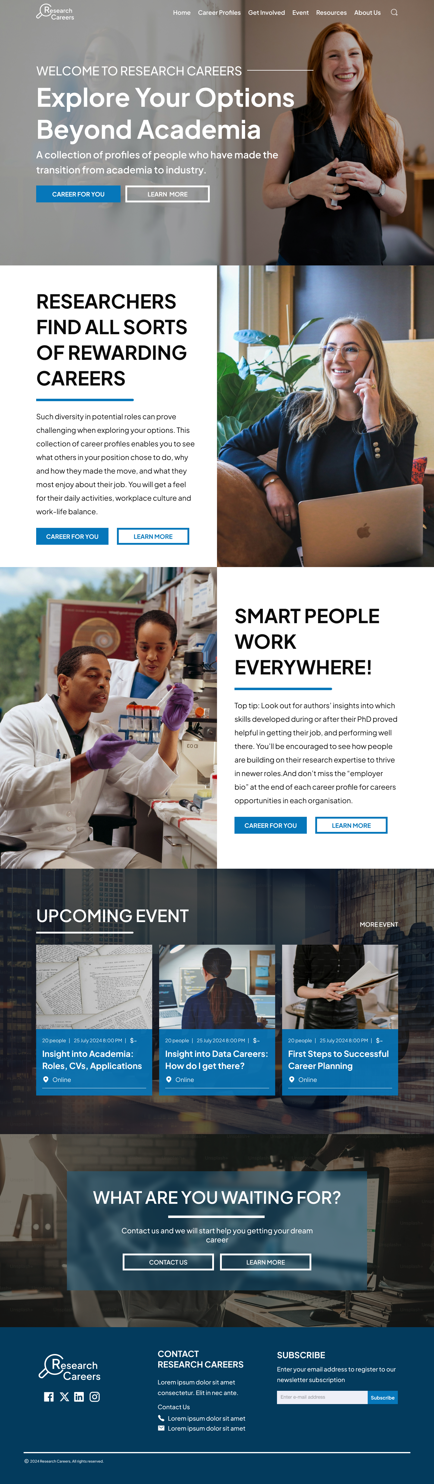 Wordpress Design by Taufik H for this project | Design #33294123