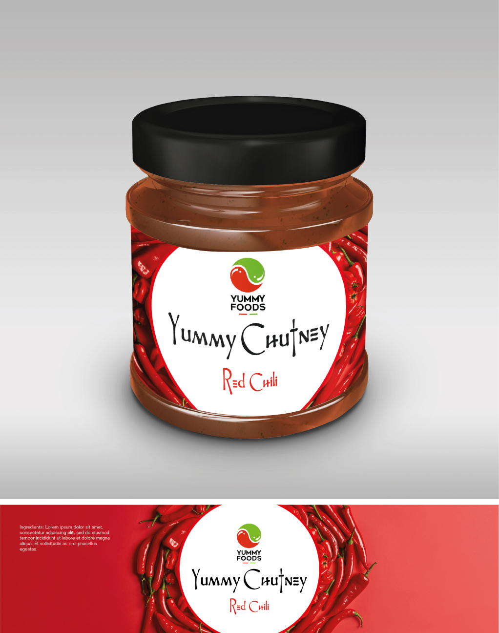 Design Étiquette par Ellie Afonso pour Yummy Foods B.V. | Design #33297419