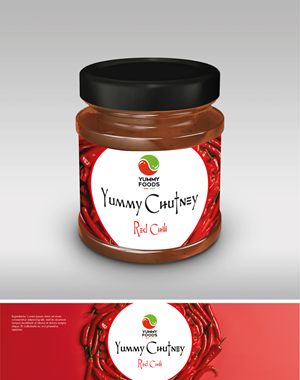 Design Étiquette par Ellie Afonso pour Yummy Foods B.V. | Design : #33297419