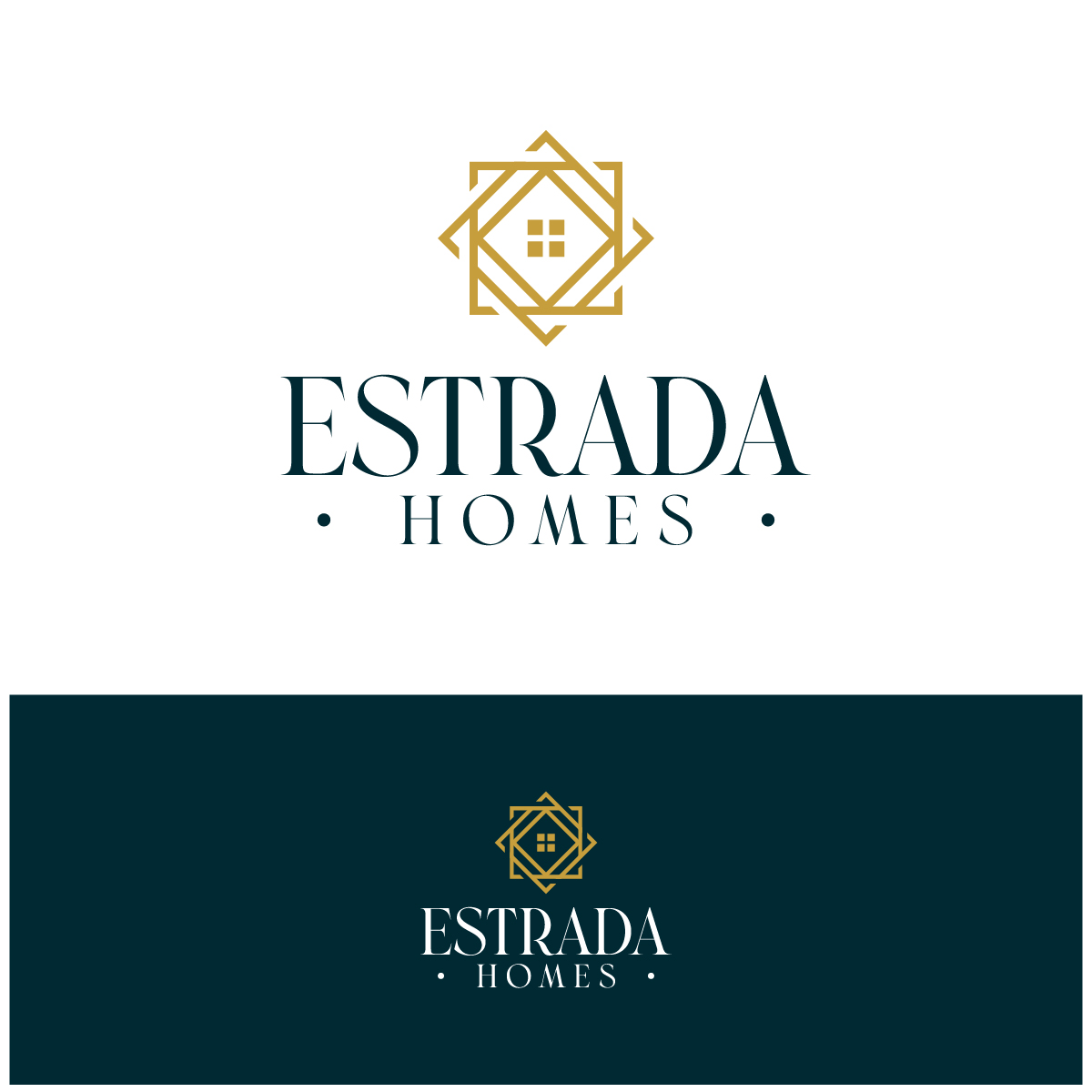 Diseño de Logo por GOLDENCROWN para Estrada Homes | Diseño #33263376
