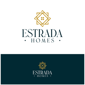 Logo Design by GOLDENCROWN for Estrada Homes | Design: #33263376