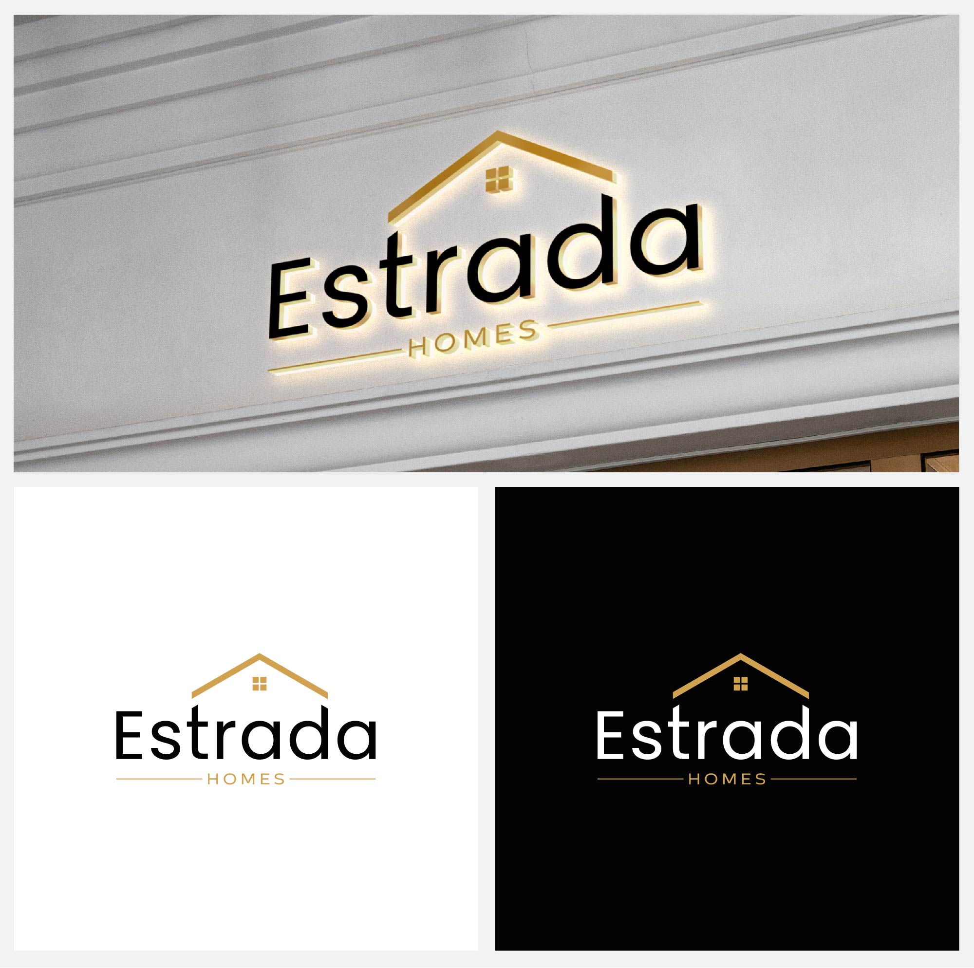 Logo Design by Ha.Connick for Estrada Homes | Design #33274591