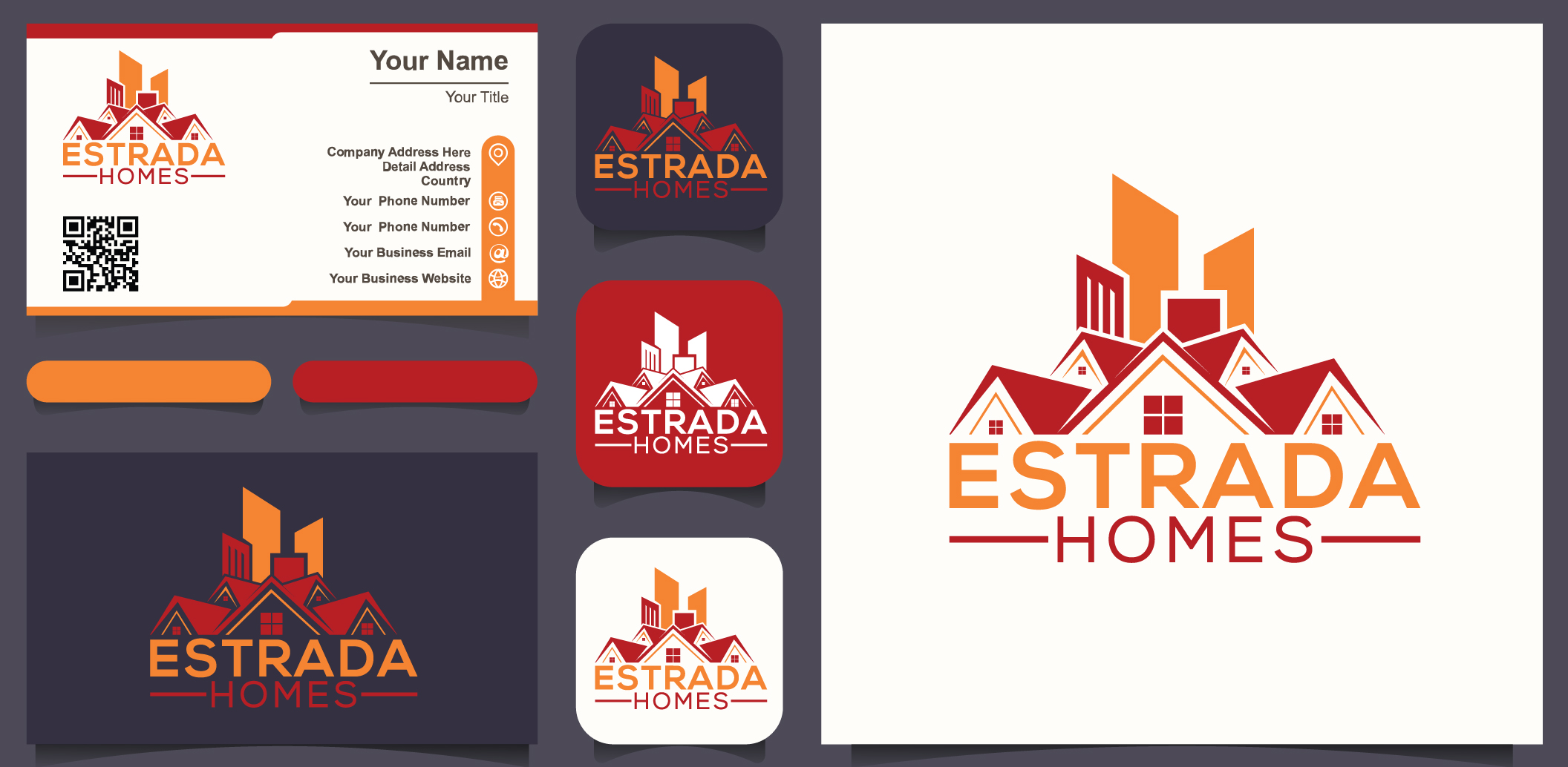 Logo Design by ThreeDesignArt for Estrada Homes | Design #33273646