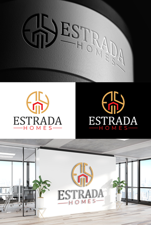 Logo Design by PixelUP Graphics for Estrada Homes | Design: #33270891