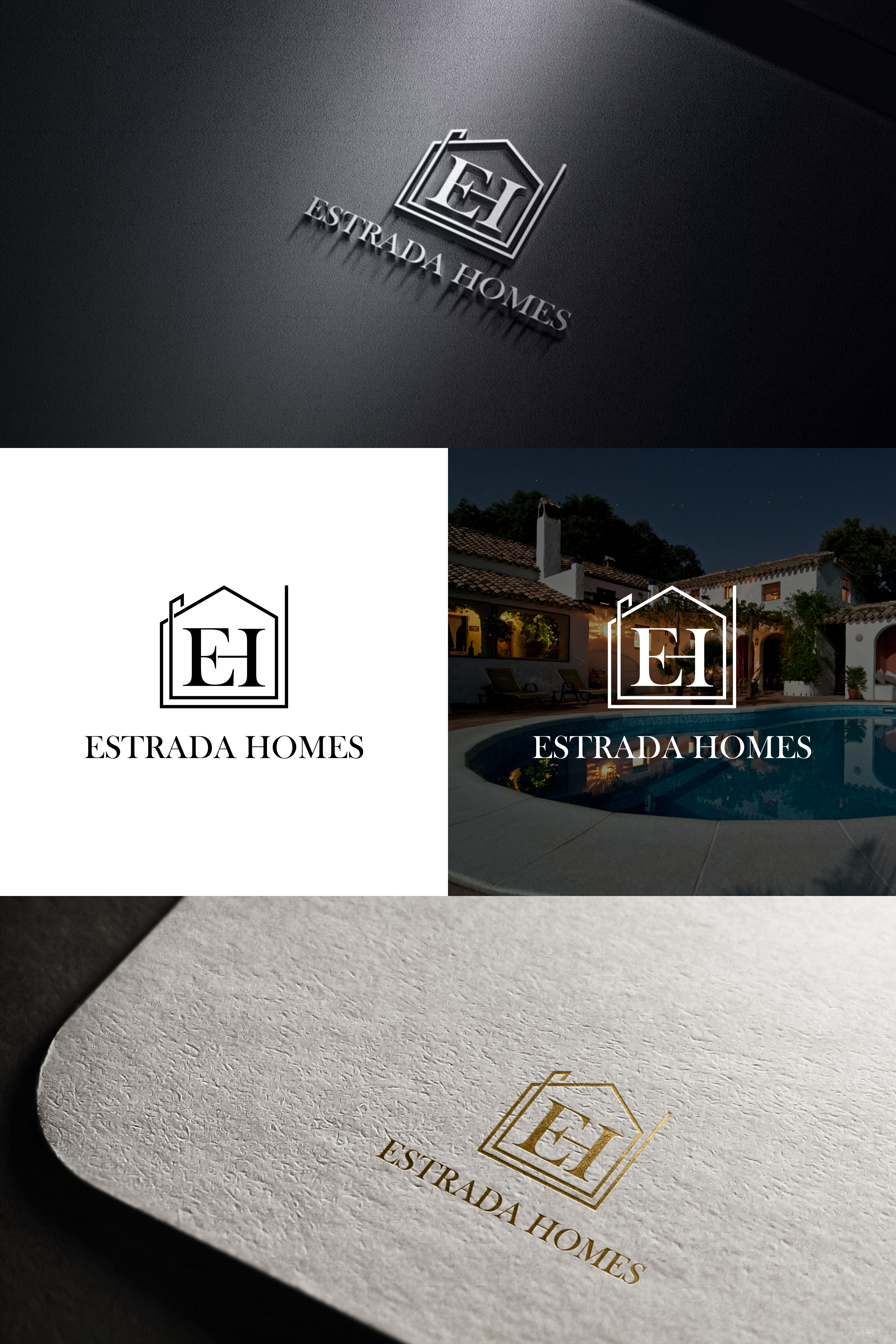 Logo Design by syad666 for Estrada Homes | Design: #33263864