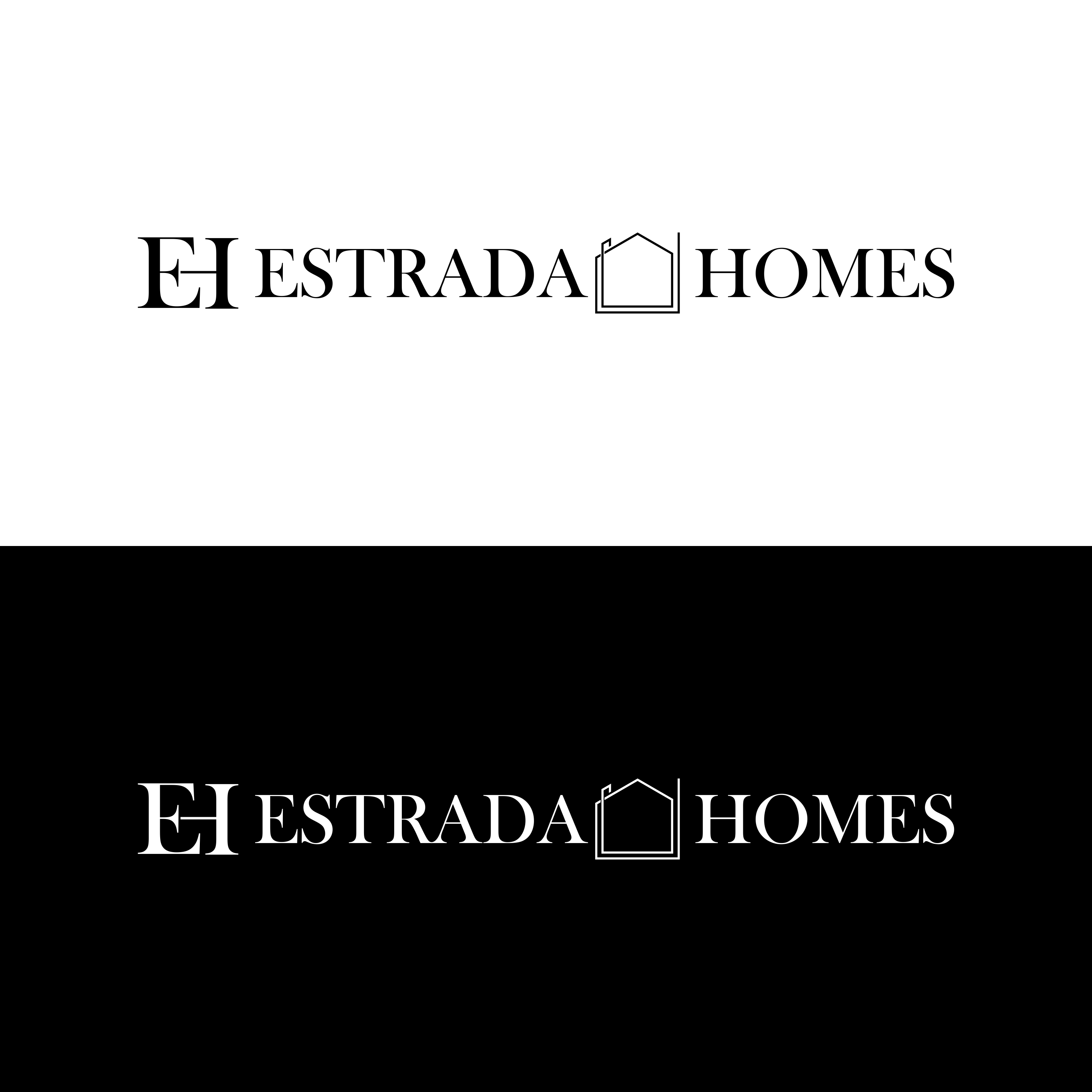 Logo Design by syad666 for Estrada Homes | Design #33299889