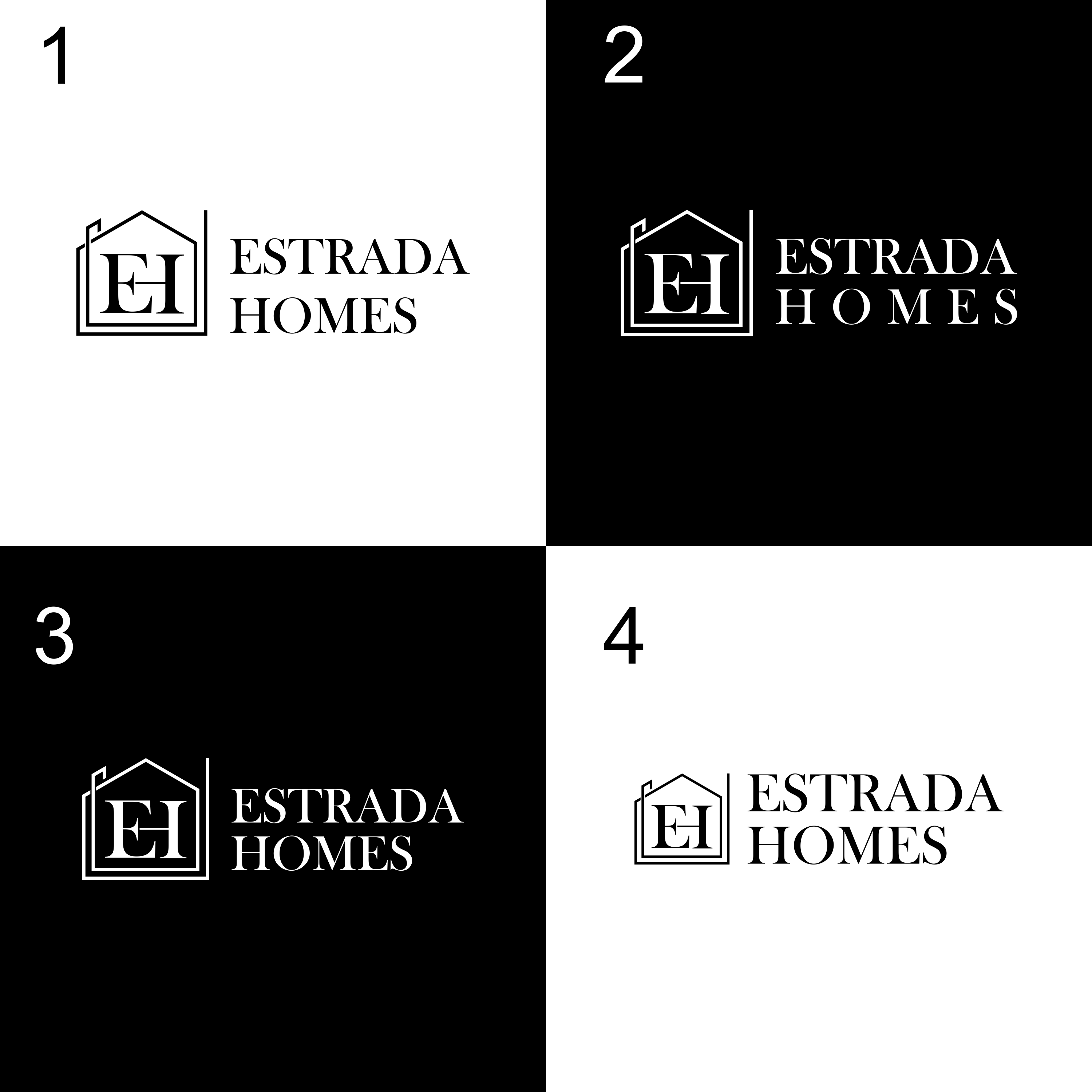 Logo Design by syad666 for Estrada Homes | Design #33300291
