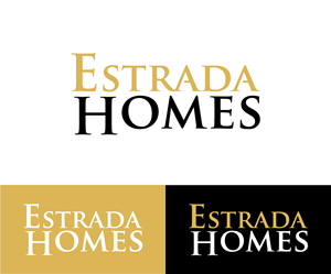 Logo Design by Ayub Zafar for Estrada Homes | Design: #33276074