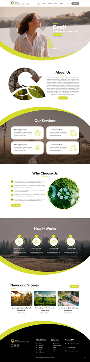 Web Design by pb for this project | Design: #33270533