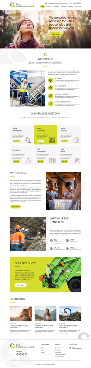 Web Design by pb for this project | Design: #33270540